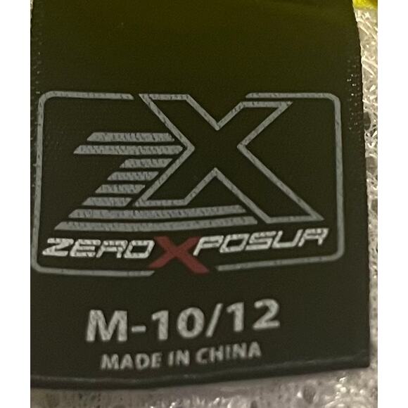 ZEROXPOSUR HI-RISE OUTER DRAWCORD SWIM TRUNKS, YOUTH, M 10/12, BLUE-YELLOW WHITE - Picture 10 of 11